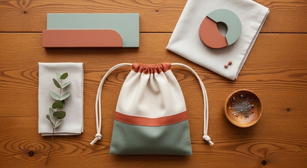How to Sew a Drawstring Bag for Beginners That Is Simple Practical and Perfect for Everyday Use