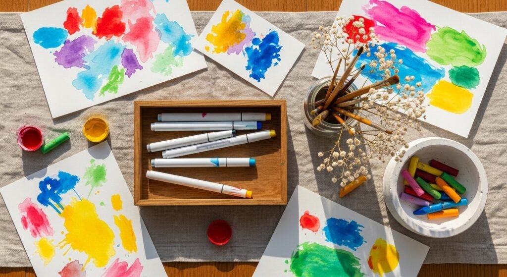 28 Jaw-Dropping Abstract Drawing Ideas for Kids That Are Colorful Expressive and Totally Unique