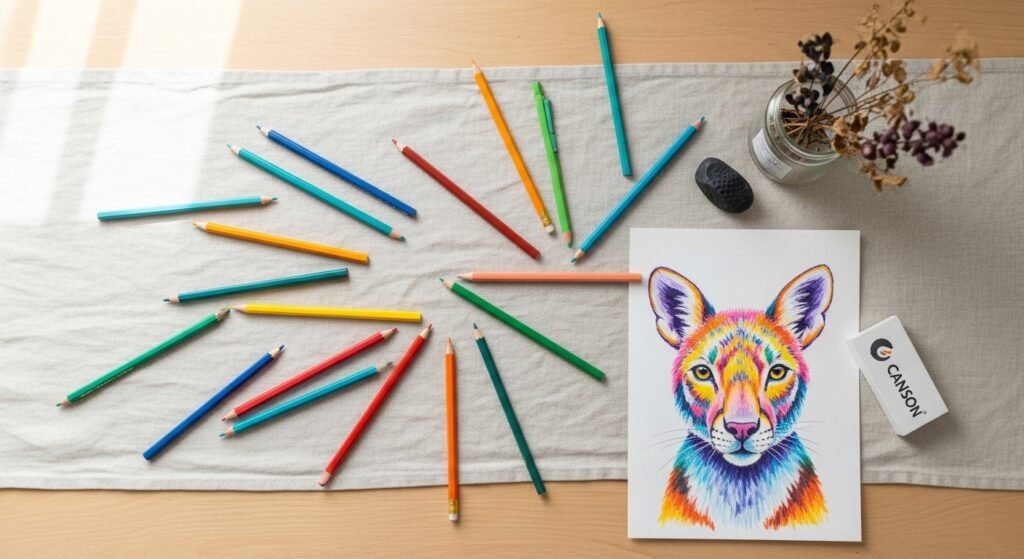 22 Viral Drawing Ideas for Kids with Colored Pencils That Are Vibrant Detailed and Totally Impressive