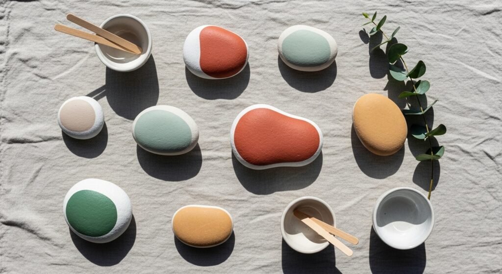 How to Paint Stones from Scratch for a Perfectly Smooth Vibrant and Long Lasting Finished Result