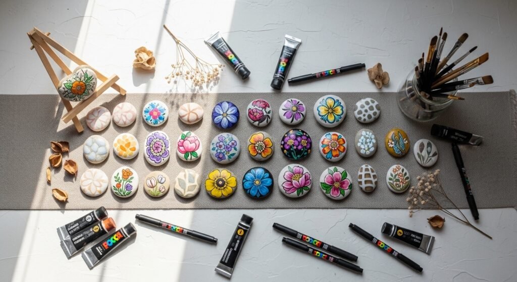 27 Easy Stone Painting Ideas That Come Together with Simple Supplies and Turn Out Absolutely Gorgeous