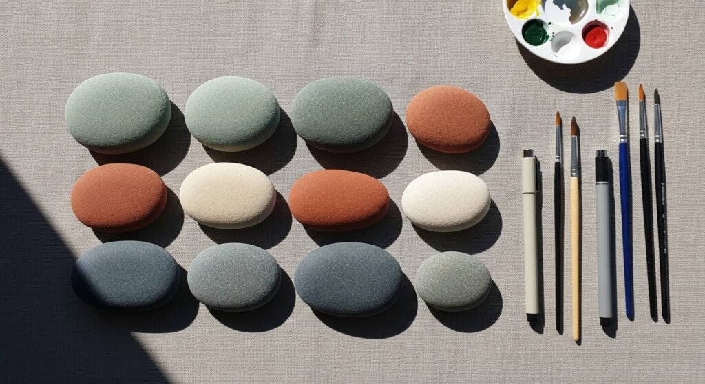 How to Paint Designs on Stones That Are Clean Crisp and Look Incredibly Detailed and Professional